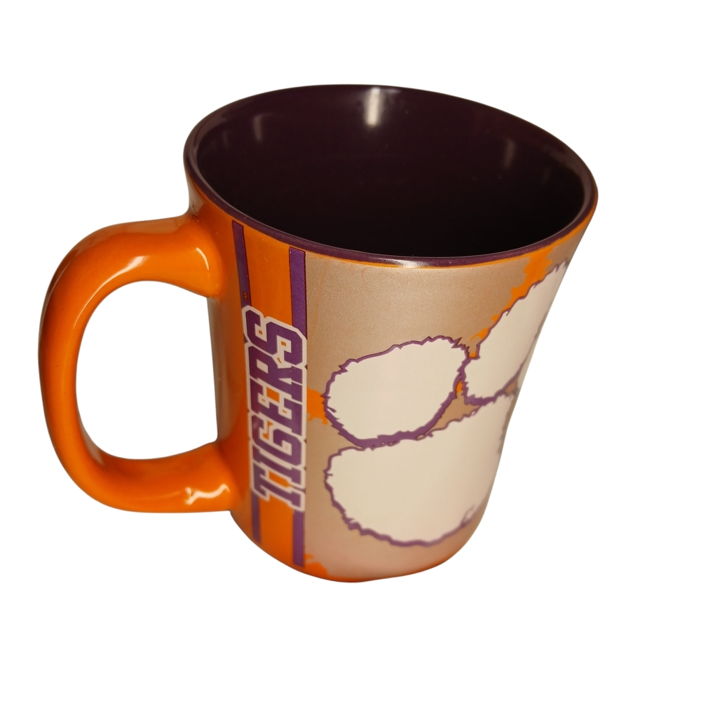 NCAA Orange and Purple Tigers Mug